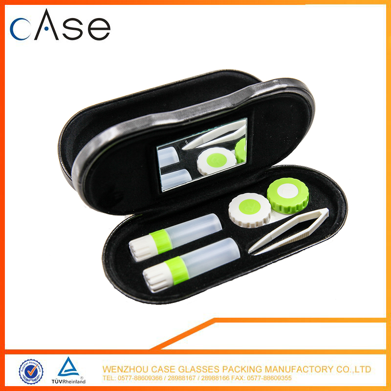 Custom Wenzhou High quality Fashion design for contact lenses and optical glasses case