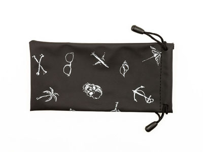 pink soft microfiber glasses pouch D112