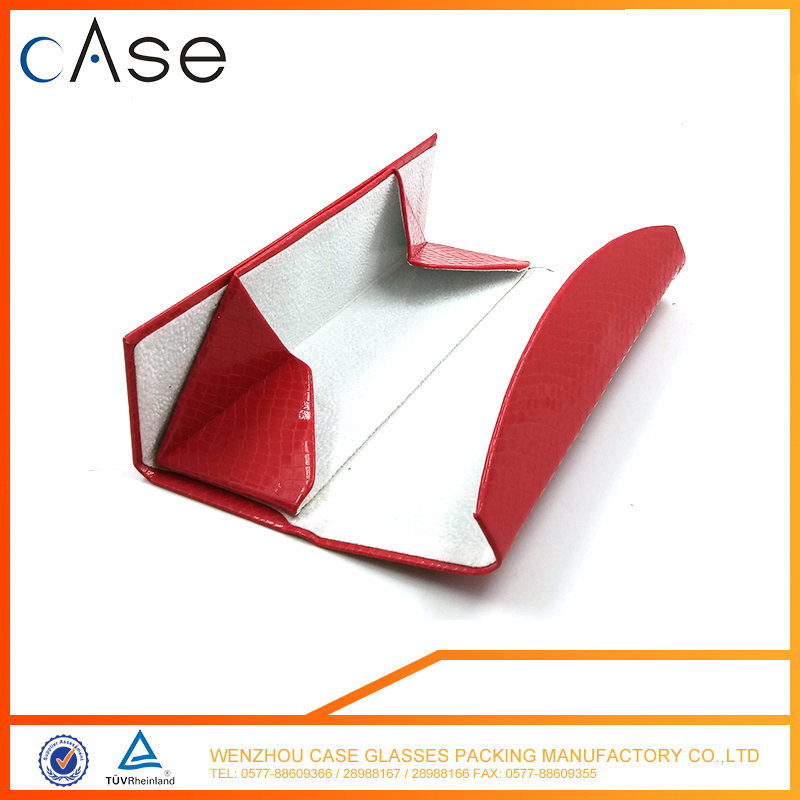 wenzhou new style foldable acetate specsavers optical /sun glasses case