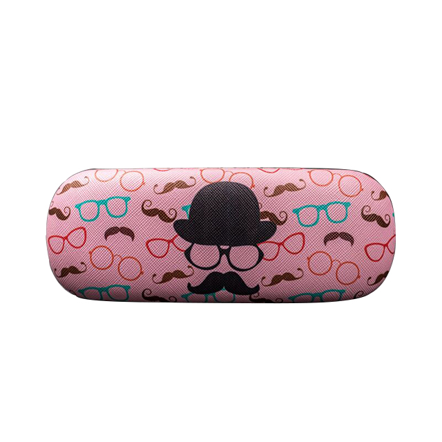 hand operated cute folding reading glasses with metal case