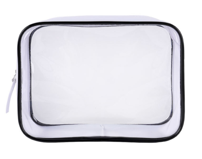 Transparent PVC cosmetic bag stereo waterproof PVC bag cosmetic gift bag travel receipt bag