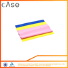 Colored cleaning microfiber cloth for glasses