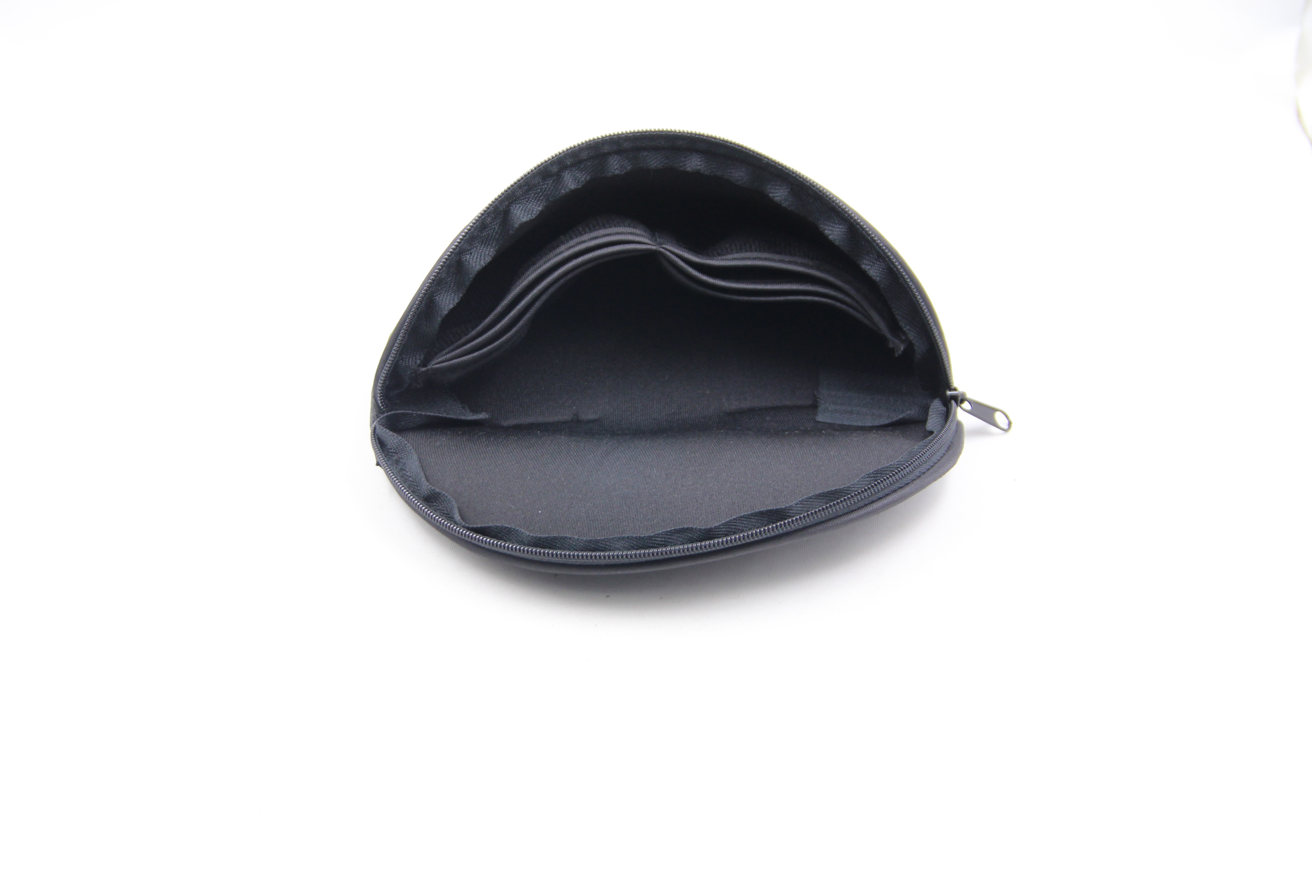 Promotional custom soft round zipper bag neoprene mini spectacles case