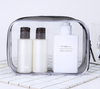 Transparent PVC cosmetic bag spot waterproof travel wash bag sewing zipper PVC bag stereo portable cosmetic bag