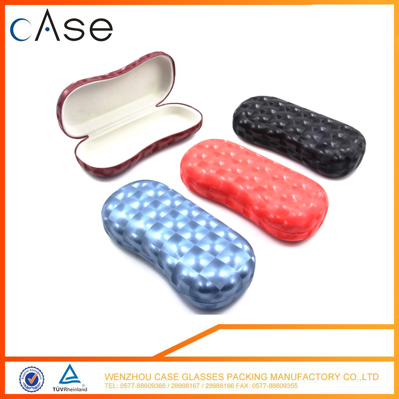 Plastic eyeglasses case optical display case/box