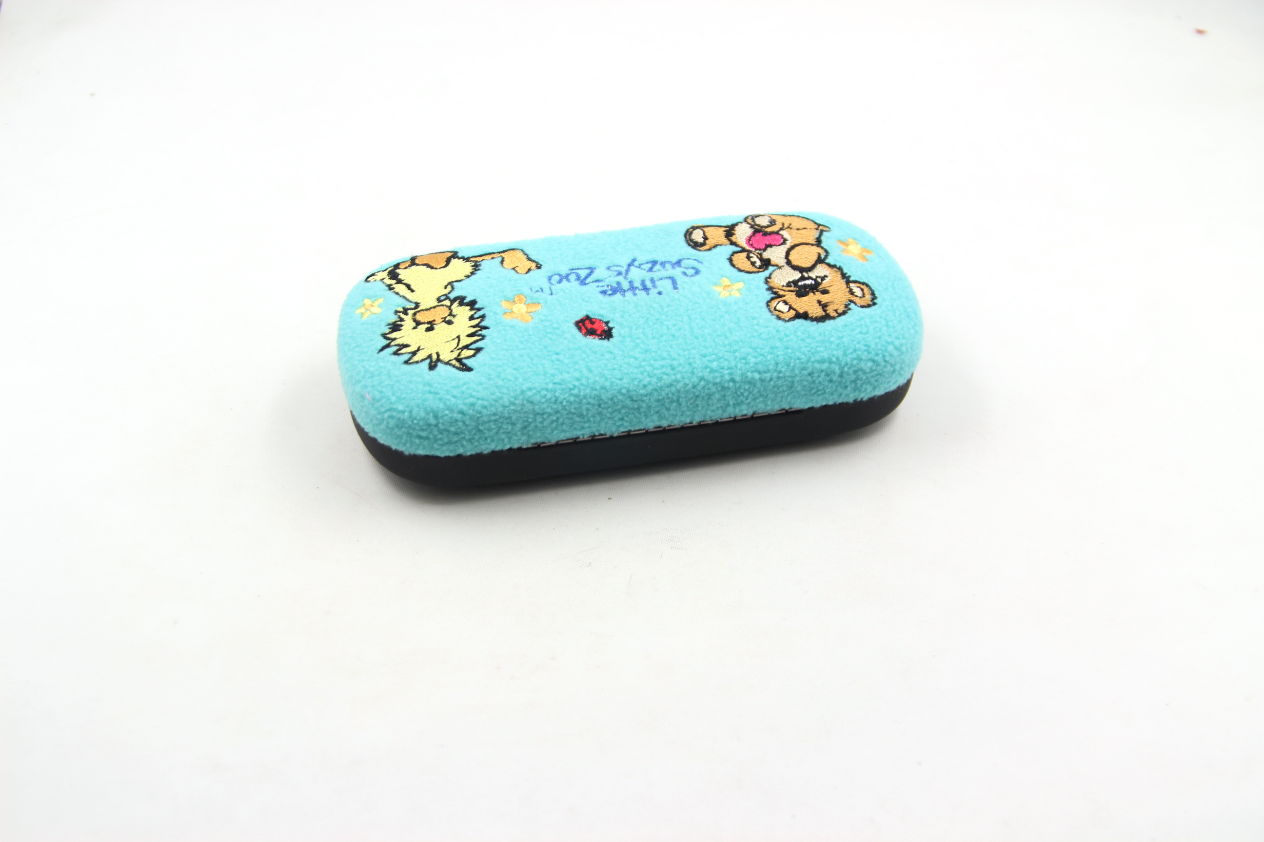Cute glasses case with flannel eyeglass cases for kids