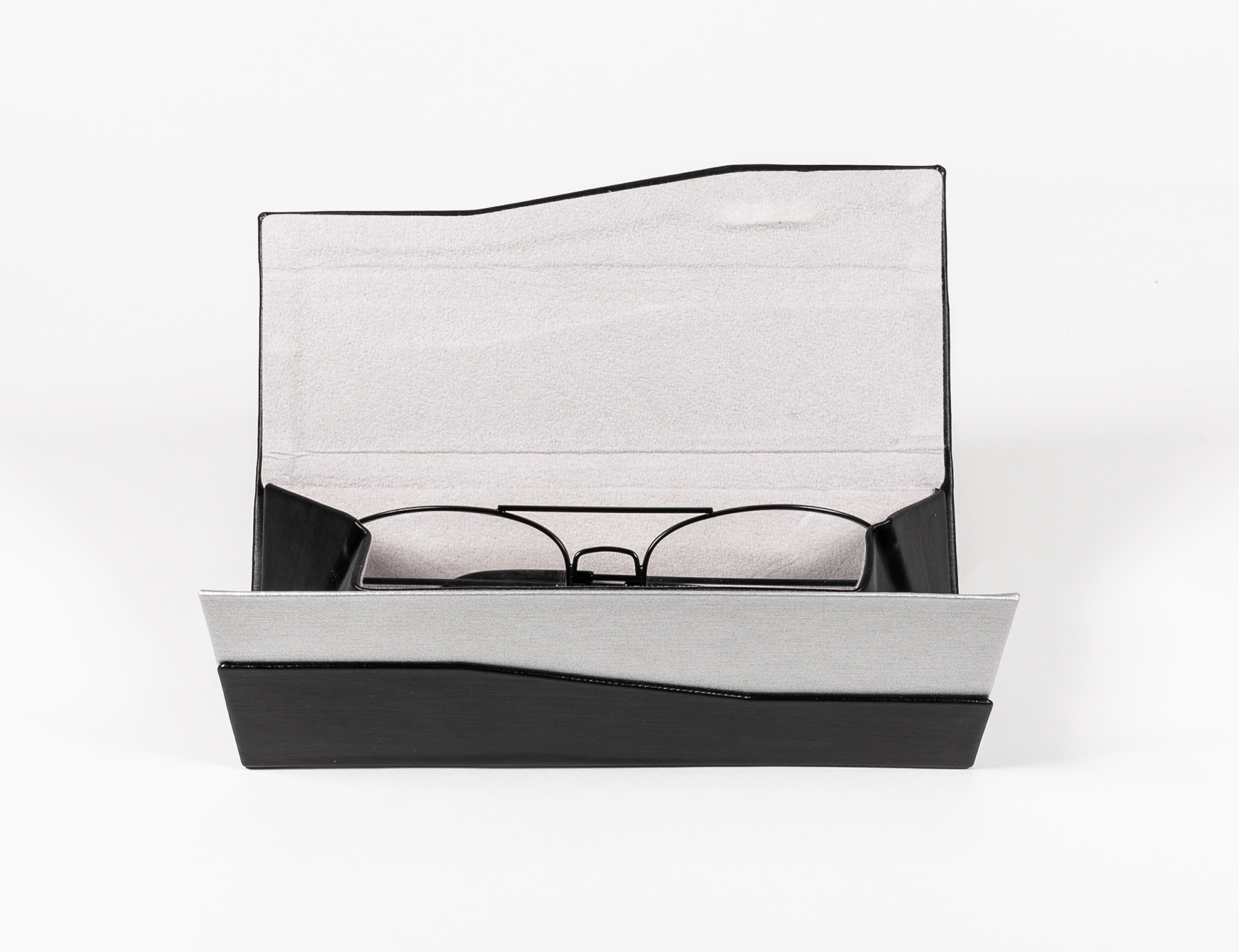 2021 Sunglasses, Black, Detachable, Hand-made Glasses Case with Triangular Appearance