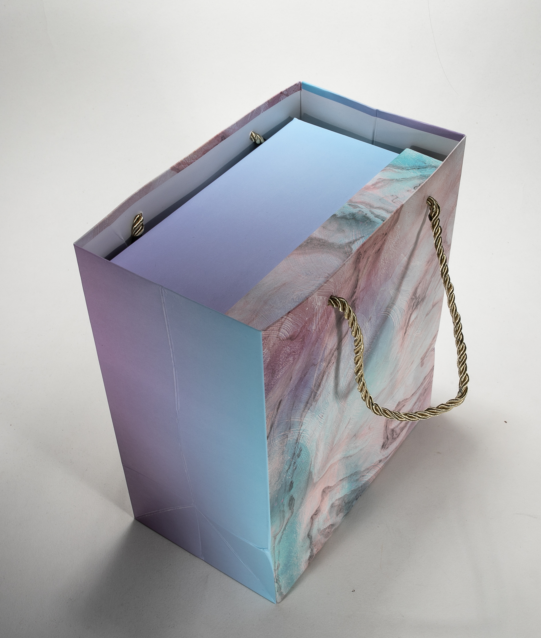 2021 Gift Box, Hand-held, Purple Shopping Bag, Delicate And Beautiful Appearance