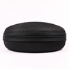 2021 glasses case sunglasses black, zip type glasses case,