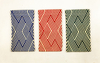 Four color glasses bags for 2021, with irregular stripe print pockets
