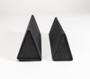 2021 Sunglasses, Black, Triangular, Handmade Case