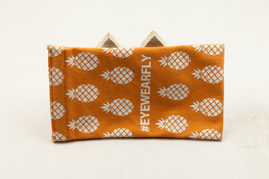 The Orange, Pineapple-printed Eyewear Bag