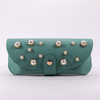 2021 Sunglasses, 3 Colors, Inlaid with Pearl Decoration, Button-style Glasses Bag, Appearance Like A Leather Bag, Exquisite And Beautiful Design Novel