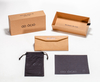2021 Sunglasses, Brown Case, Black Pocket And Wipe Cloth