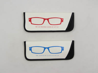 soft leather reading glasses pouch F121