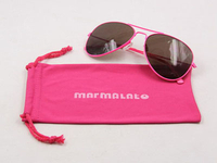 pink soft microfiber glasses pouch D112