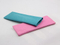 Suede nap reading glasses pouch with leaf spring D73